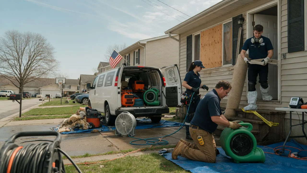 Water Damage Restoration in Olivia, NC near me